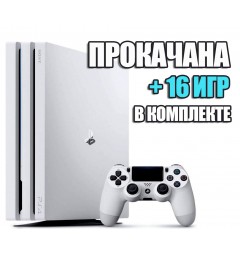 PlayStation 4 PRO SSD 1TB Б/У + 16 игр #273